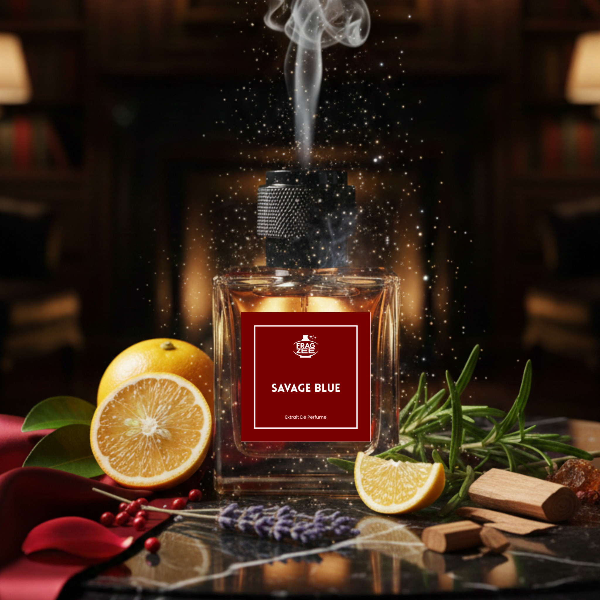 Savage Blue - Fresh Spicy Perfume for Men