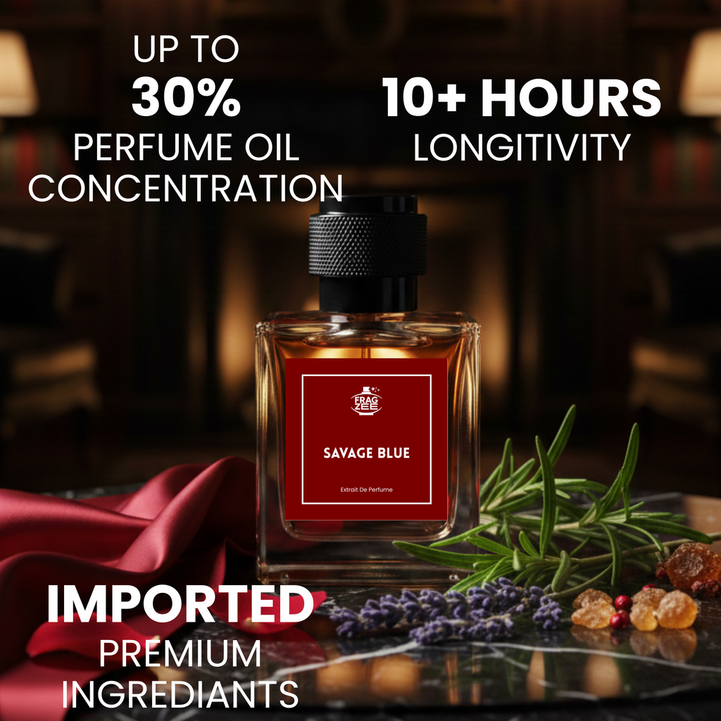 Savage Blue - Fresh Spicy Perfume for Men