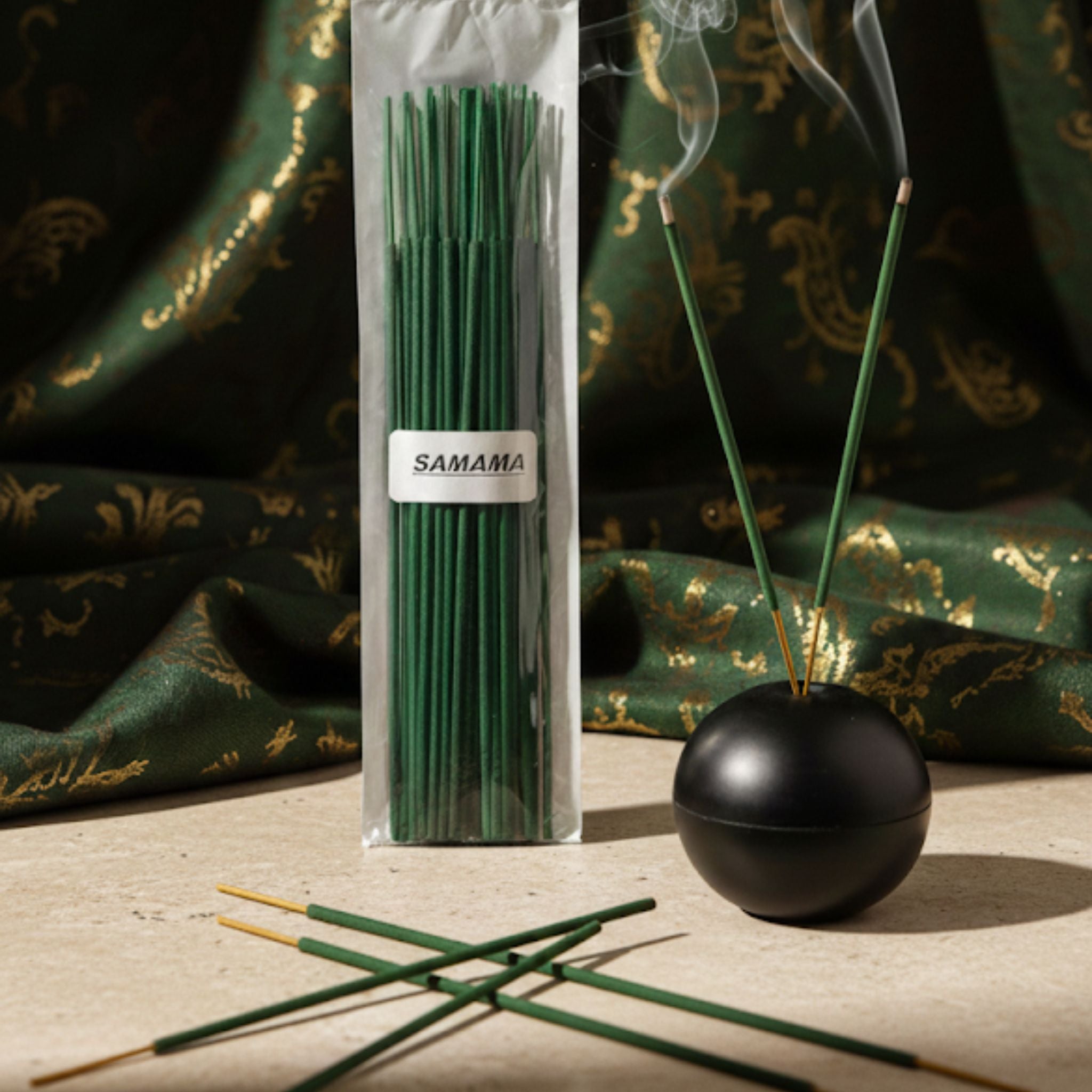 Samama Incense Sticks – Rich Traditional Long Lasting Agarbatti for Prayer & Meditation